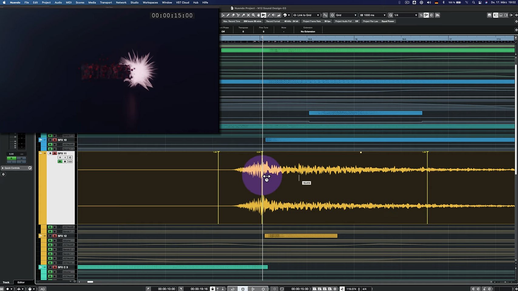 Steinberg Nuendo 14 screenshot 3